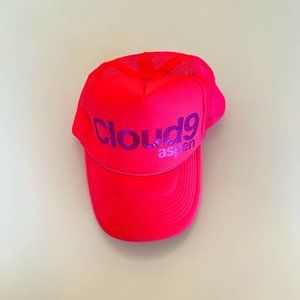 Hot Pink Cloud Nine Aspen Trucker hat